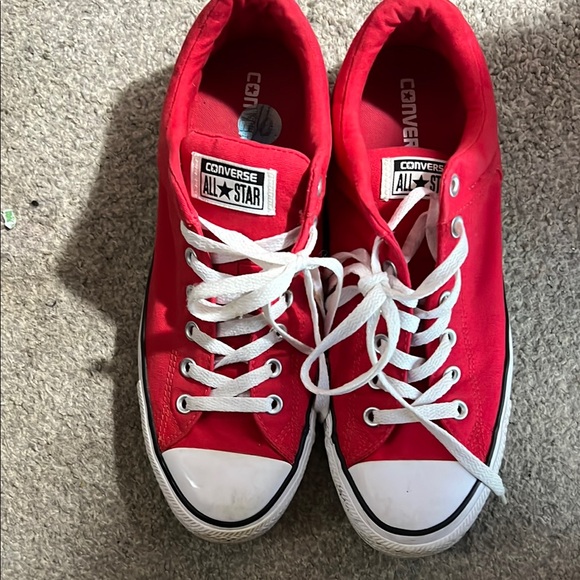 Converse Red All Star Sneakers - Picture 1 of 3
